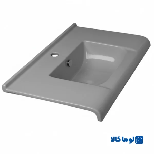 رو کابینتی مروارید مدل ویستا 70 طوسی مات درجه یک