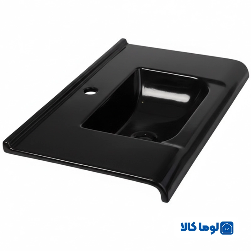 ویستا70 مشکی براق رو کابینتی مروارید مدل ویستا 70 مشکی براق درجه یک