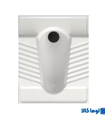 توالت ایرانی گلسار مدل گاترین 23 ریم بسته سفید