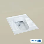 توالت ایرانی چینی کرد مدل تخت تولیپ - Image 2