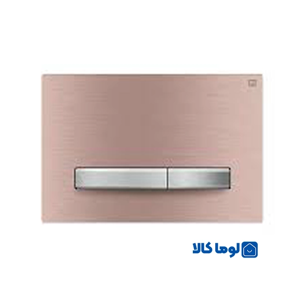کلید تخلیه توکار ایران پرایم | استیل 1 میل رزگلد خش دار (67)